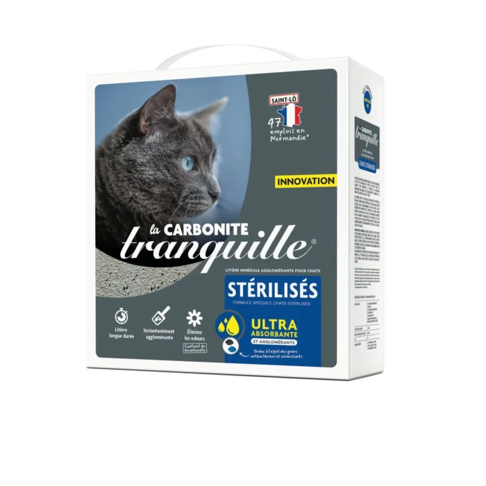 Litière pour chat stérilisé TRANQUILLE